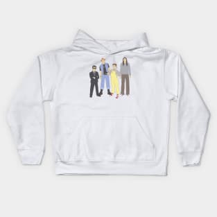 The young ones Kids Hoodie